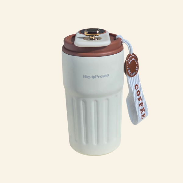 Smart Temperature Display Stainless Steel Coffee Cup – 450ml