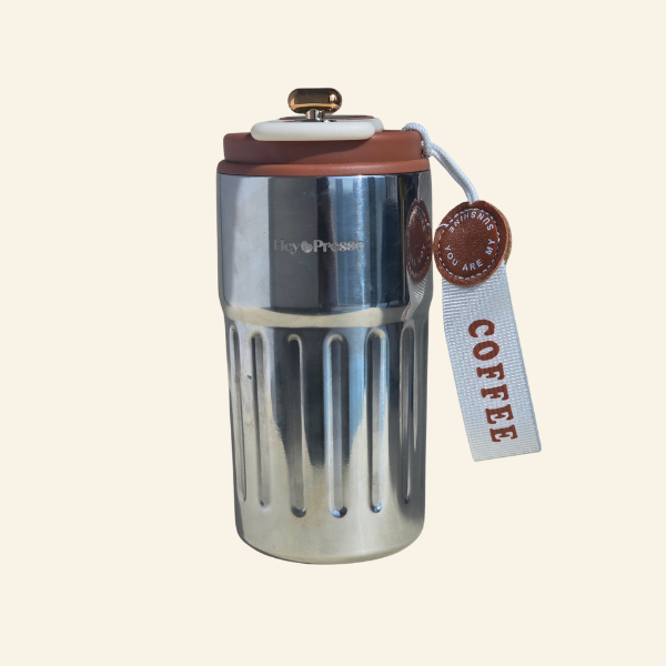 Smart Temperature Display Stainless Steel Coffee Cup – 450ml