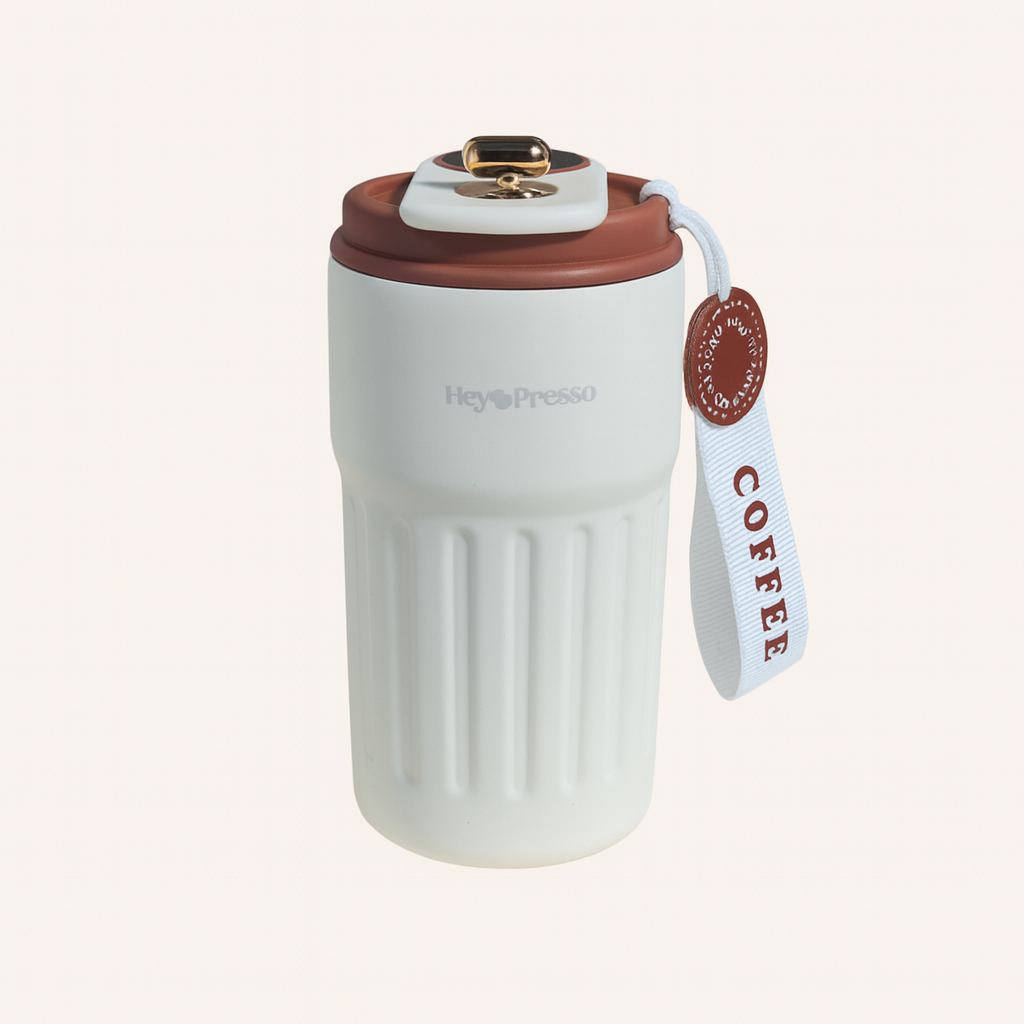 Smart Temperature Display Stainless Steel Coffee Cup – 450ml