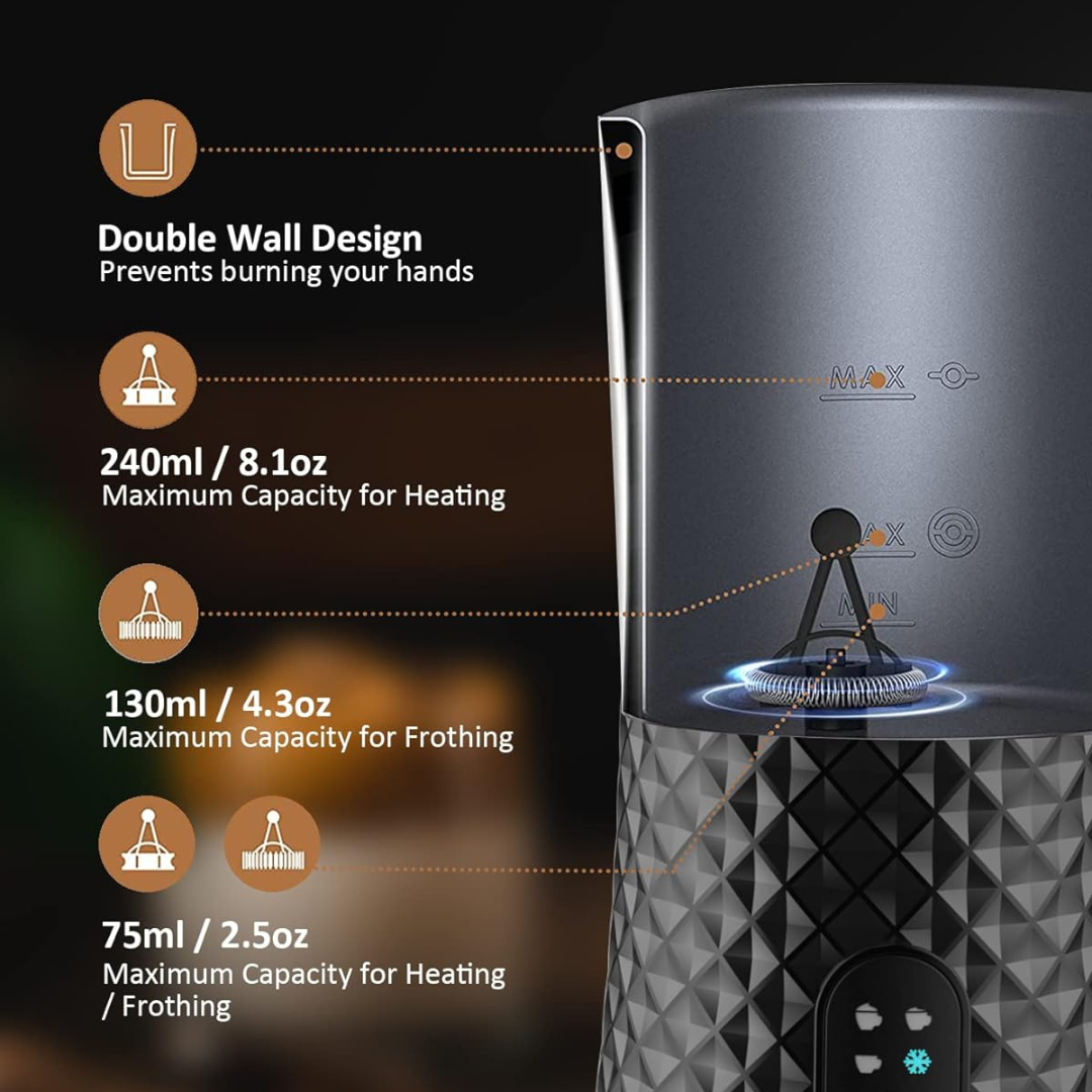 Heypresso 4-in-1 Milk Frother