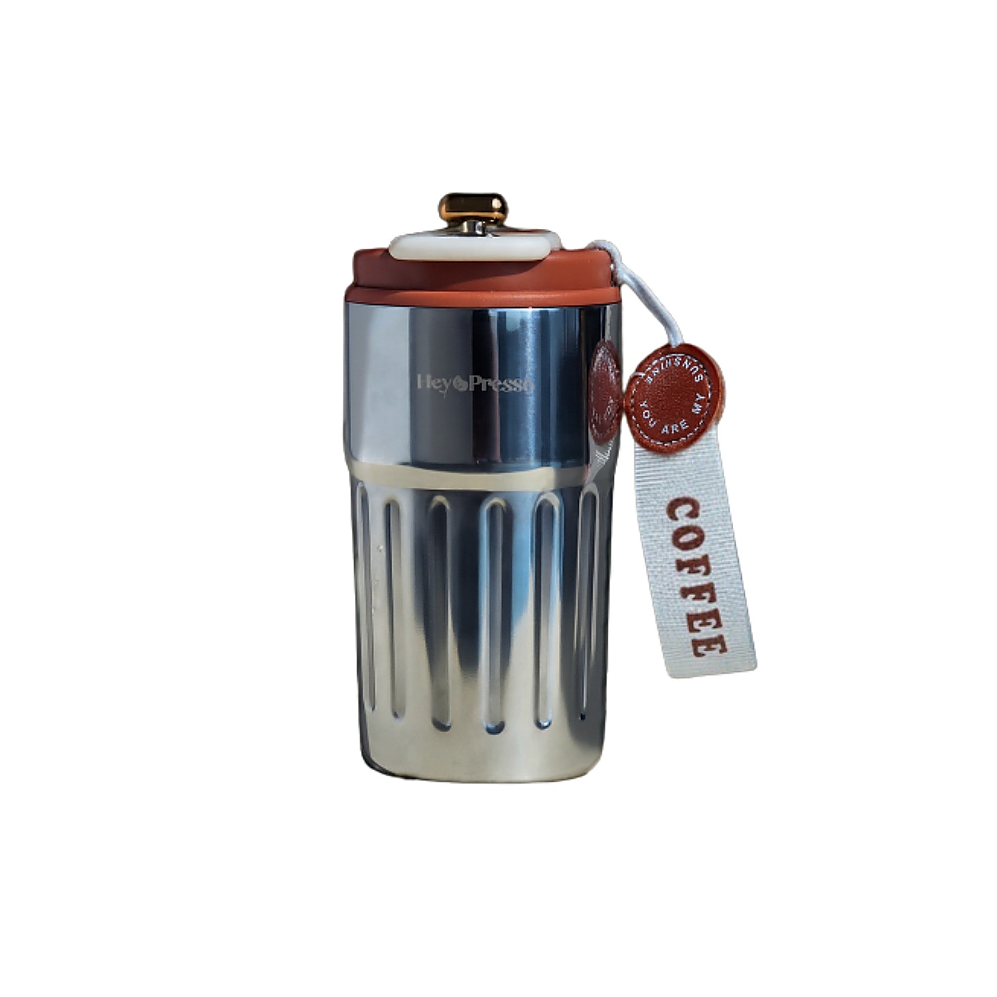Smart Temperature Display Stainless Steel Coffee Cup – 450ml