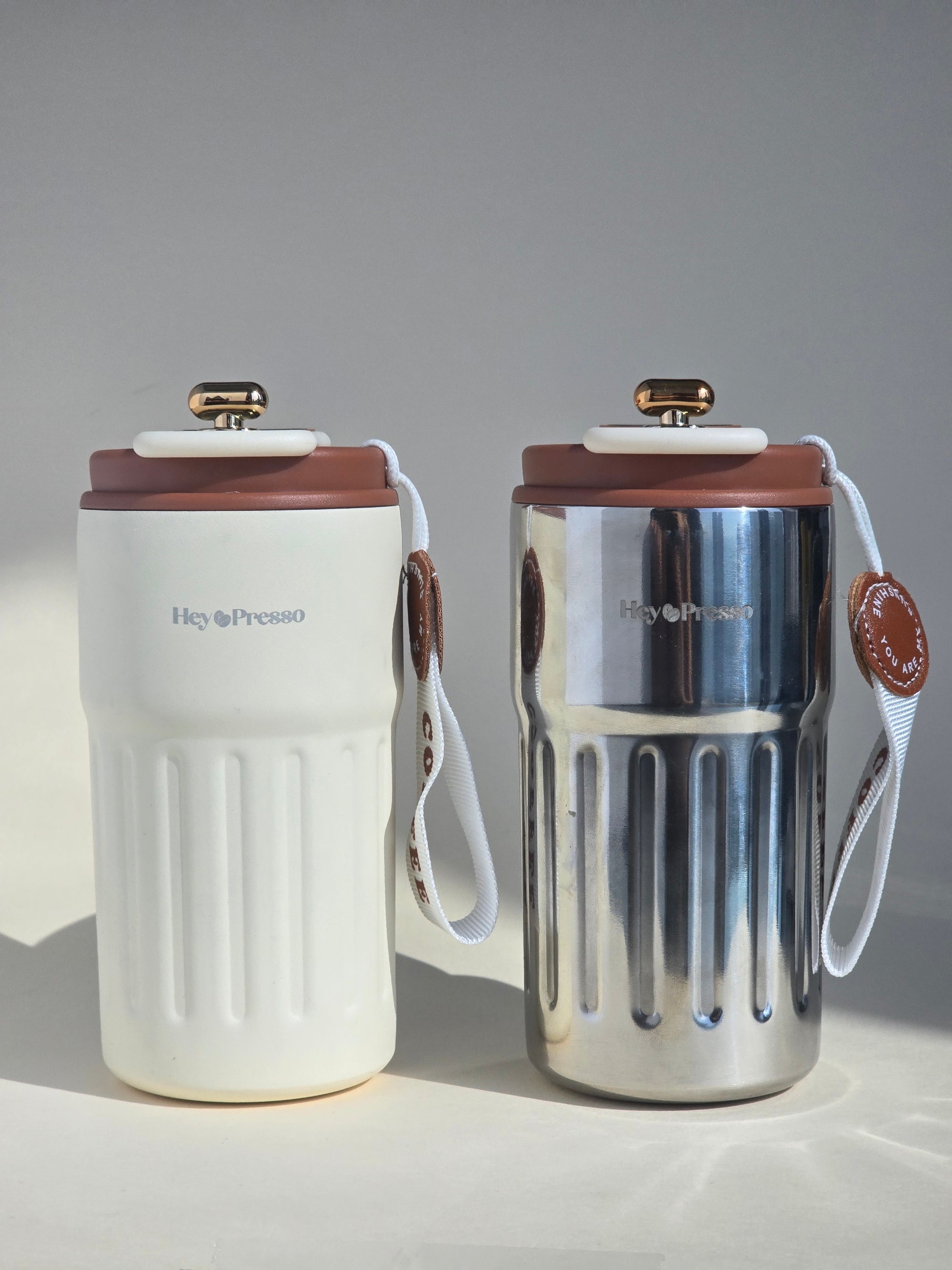 Smart Temperature Display Stainless Steel Coffee Cup – 450ml